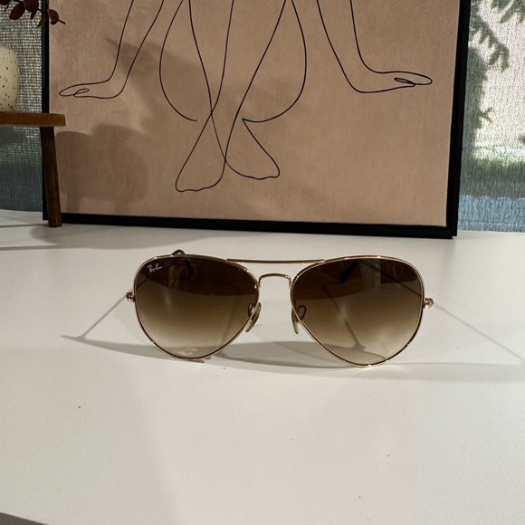 Brown Gradient Ray Bans - Picture 2 of 4